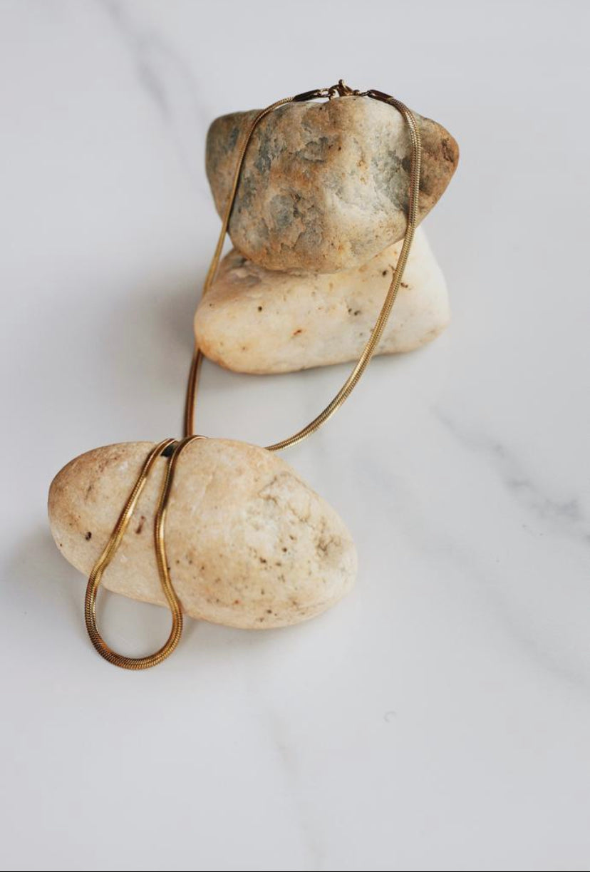 Mizou Snakebone Necklace.