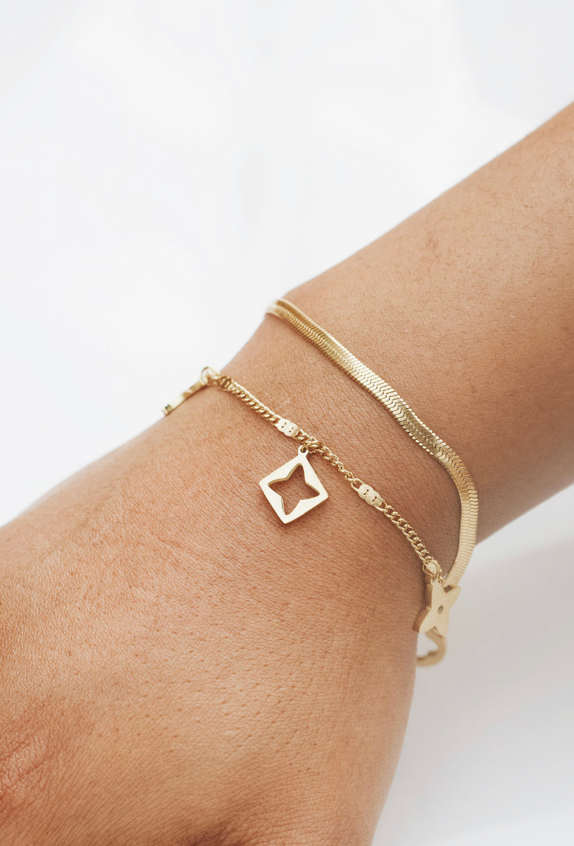 Mizou Snakebone Bracelet