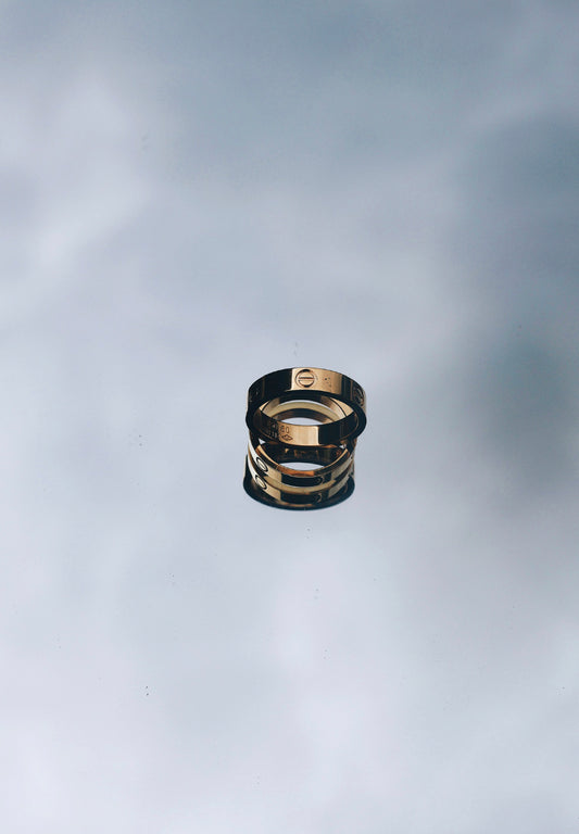 Mizou Golden Ring set