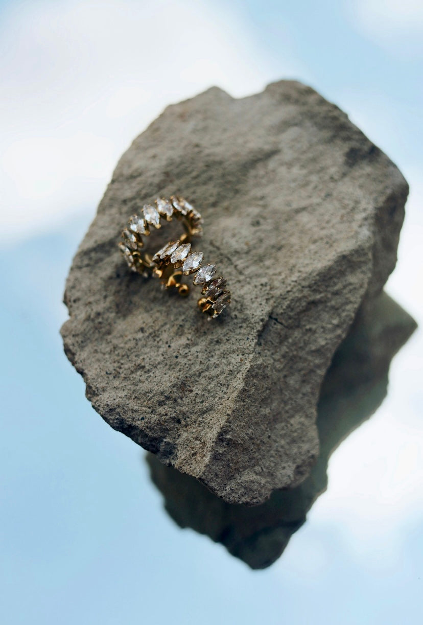 Fire and Ice Band Ring