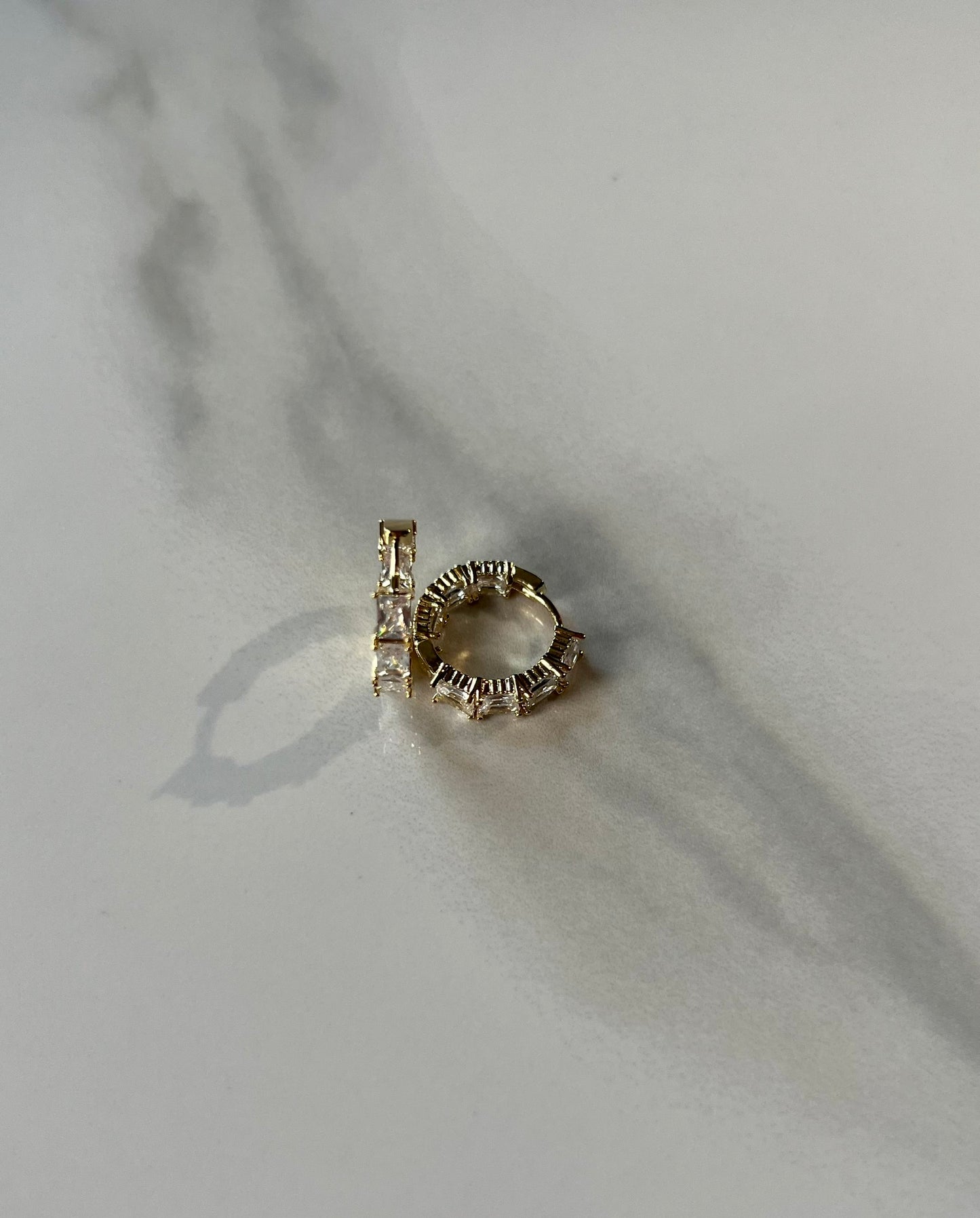 Fire and Ice Stud Earrings.