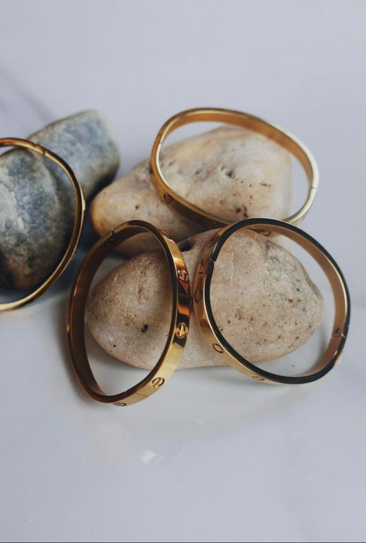 Mizou Golden Bangle