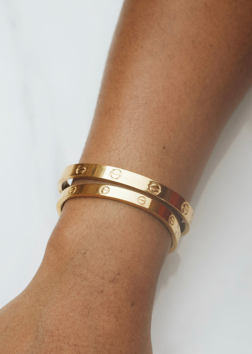 Mizou Golden Bangle