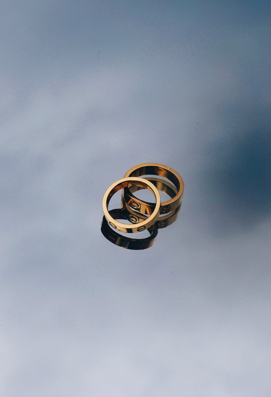 Mizou Golden Ring set