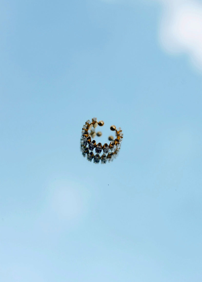 Fire and Ice Band Ring